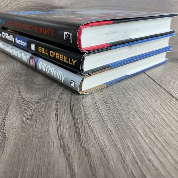 Bill O'Reilly HC Lot Of 3 Books - Factor, Who’s Looking Out…, A Bold Fresh Piece - Picture 2 of 12